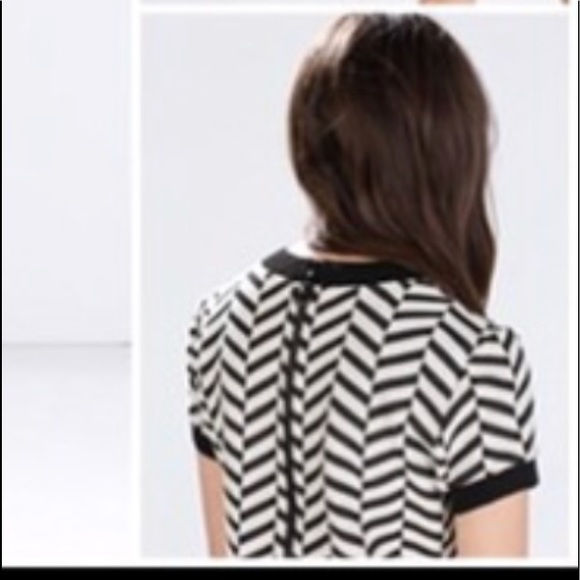 🦓Zara🦓 Geometric Argyle Print Dress - Picture 7 of 8